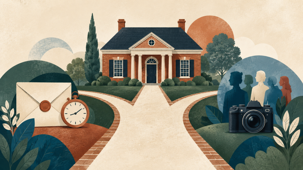 Off-market sale and open-market listing paths for a Georgia probate property